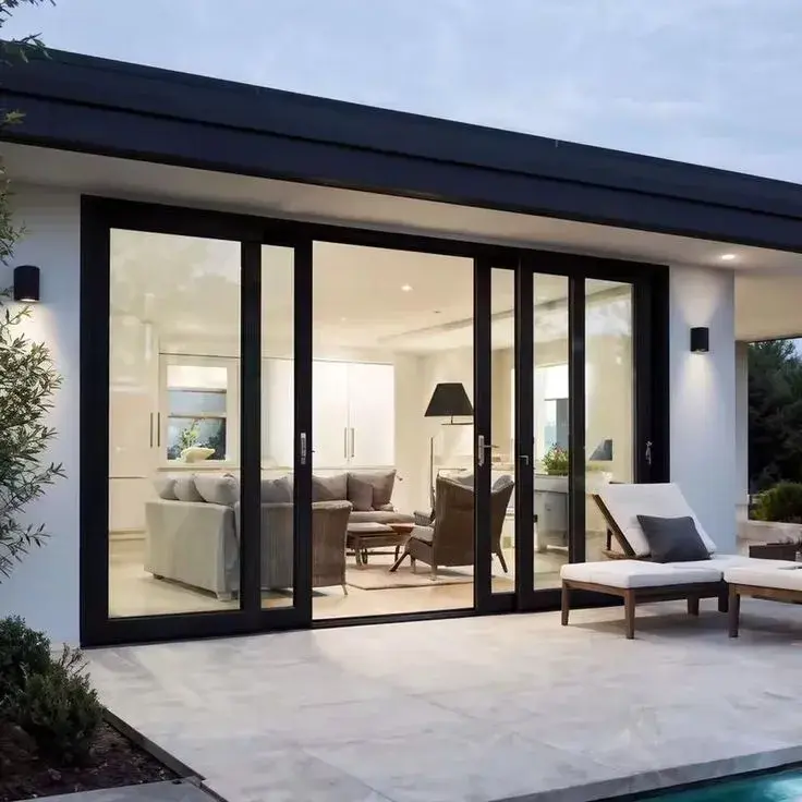 Modern pocket door installation in Fort Lauderdale home