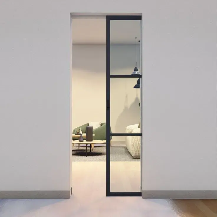 Glass Pocket Doors Interior